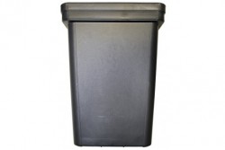 MACETA  ANTI-ESTRES NB CUADRADA NEGRA (7L) * MACETAS Y BANDEJAS