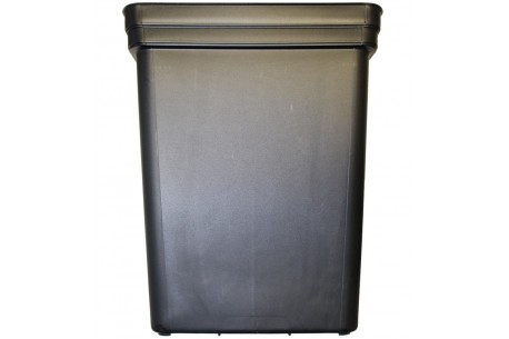 MACETA ANTI-ESTRES NB CUADRADA NEGRA (11L)  * MACETAS Y BANDEJAS