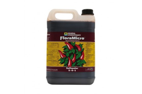 FLORAMICRO AGUA BLANDA 5 L.  * GENERAL HIDROPONICS