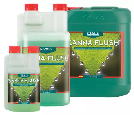CANNA FLUSH: gama de formatos
