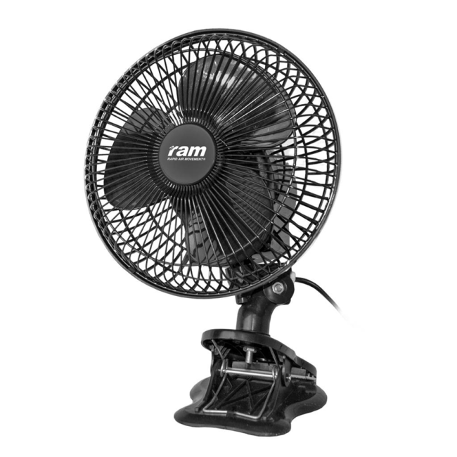 Ventilador de pinza oscilante 18 cm